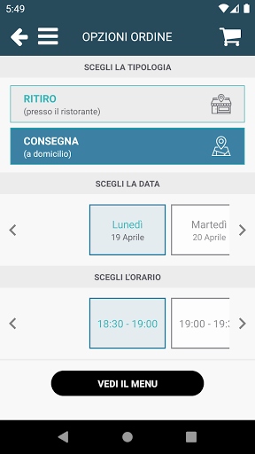 Favurì Screen 2
