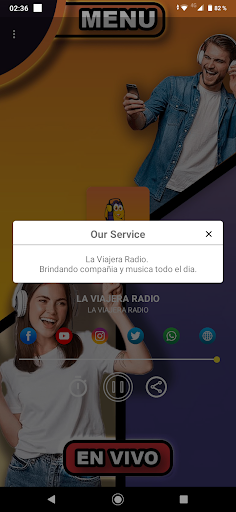 LA VIAJERA RADIO Screen 3