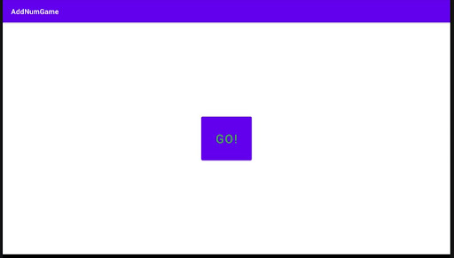 AddNumGame Screen 2
