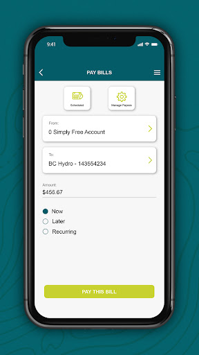 Integris Credit Union Mobile Screen 2
