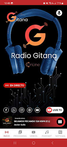 Radio Gitana Ambato Screen 2