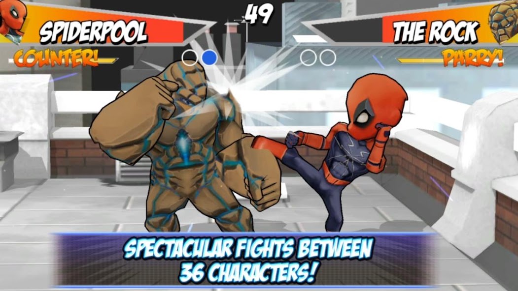 Superheroes 2 Fighting Games 1.7 APK + Mod (Unlimited money) for Android