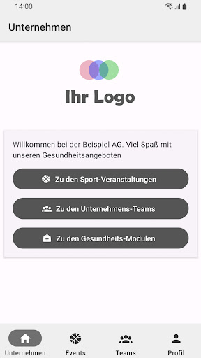 Android application CoVital screenshort