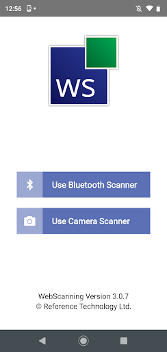 Android application WebScanning screenshort