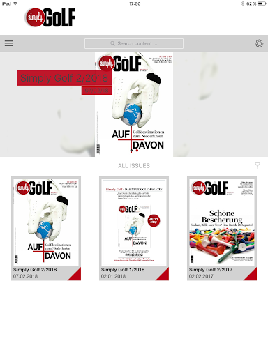 Android application Simply Golf screenshort