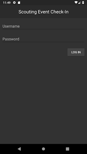 Android application 247 Check-In screenshort