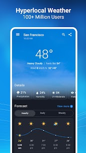 1Weather : Prévisions et radar MOD APK (Pro débloqué) 1