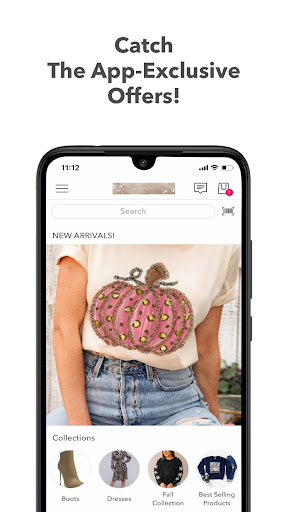 Android application Rhinestone Ranch Boutique screenshort