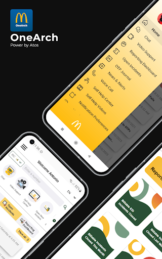Android application Atos OneArch screenshort
