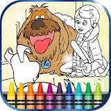 Life of Secret Pets Coloring icon
