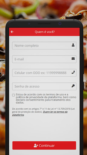Dados Pizzaria Screen 3