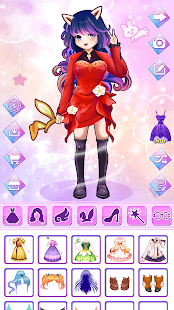 Anime Doll Dress up Girl Games Screenshot