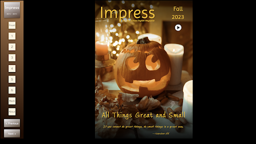 Android application Impress - Fall, 2023 screenshort