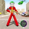 Joker Stickman Rope Hero Crime Gangstar City app apk icon