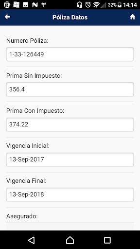 EBS SEGUROS Screen 3