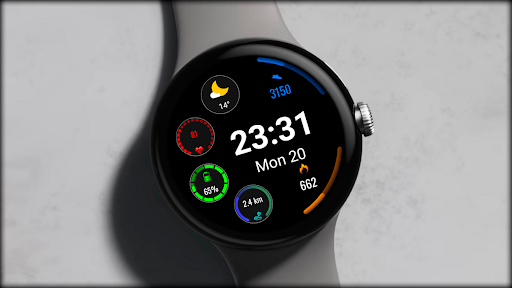 Digital Muran Watch Face