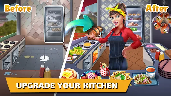 Food Truck Chef Tasty Restaurant Cooking Games v8.8 Mod (Unlimited Gold + Coins) Apk