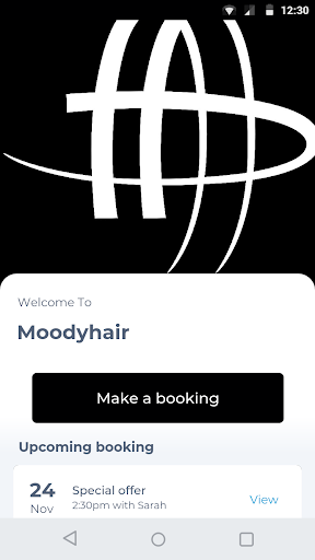 Android application Moodyhair screenshort