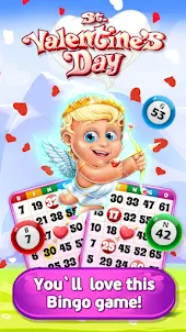 Bingo St. Valentine's Day