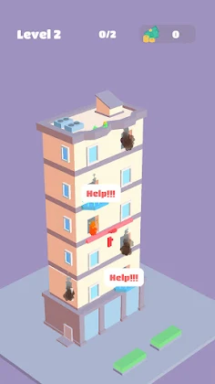 Rope Rescue 3D - Screenshot 2