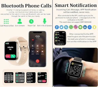 Smart Watch(Make Calls)guide