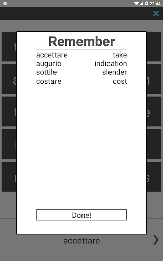 Fillwords Screen 2