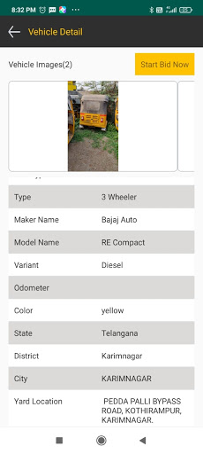 Android application AEXPRESS - Buy & Sell Vehicles screenshort