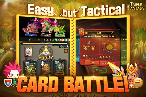 Triple Fantasy - Card, Strategy, RPG games 6.9.8 screenshots 3