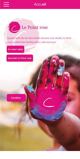 Android application Le Point rose screenshort