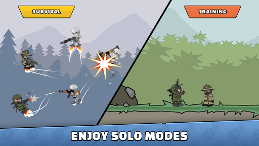 Doodle Army 2 Mini Militia 5.3.7 Apk Mod (Pro Pack Unlocked) poster-7