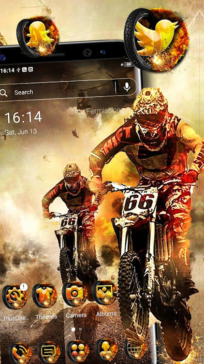 Motocross Biker Theme - 1.1.3 - (Android)