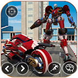 Moto Robot Transformation: Transform Robot Games icon