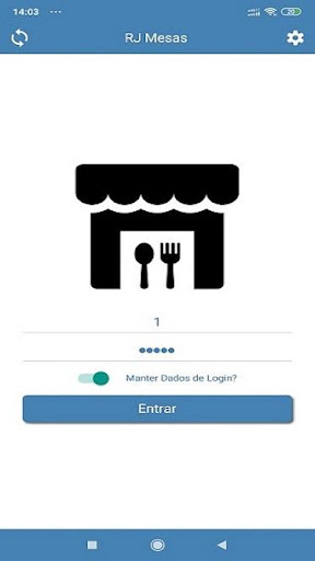 Android application RJMesas screenshort