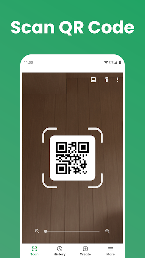 Android application QR Code Scanner Lite screenshort