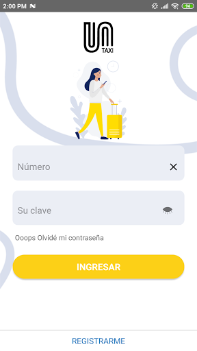 Android application Un taxi - Siempre cerca de ti screenshort