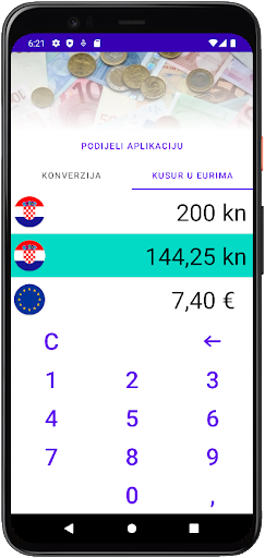 Euro konverter screenshot 6