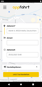 Appfahrt Taxi-App