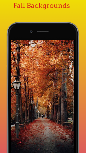 Android application Cute Aesthetic Fall Wallpaper screenshort