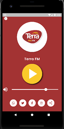 Android application Terra FM 105.1 screenshort