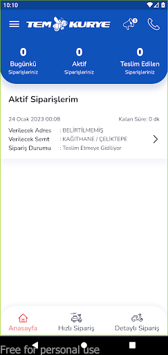 Tem Kurye Screen 2