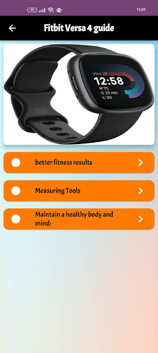 Fitbit Versa 4 guide Screen 3