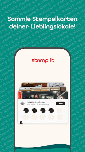 Android application StampIt screenshort