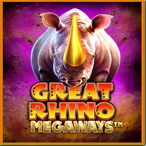 Great Rhino megaways Slot. Great Rhino Slot PNG.