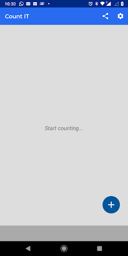 Android application Counter Pro - Tally counter screenshort