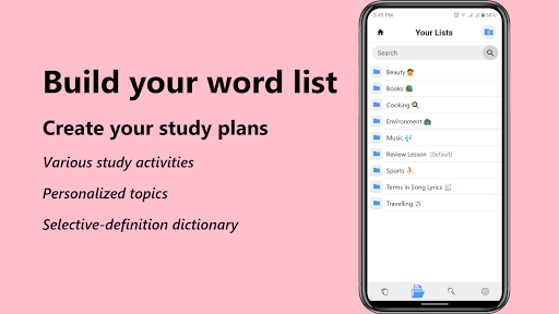 IELTS Vocabulary Flashcards by Screen 3