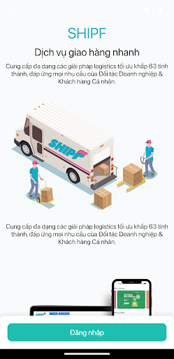 Android application ShipF screenshort