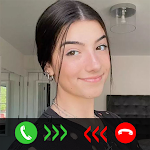 Cover Image of Download Charli D'Amelio Fake Call Vide  APK