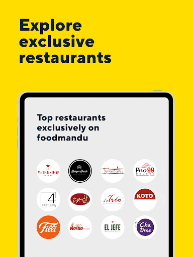 Screenshot of Foodmandu