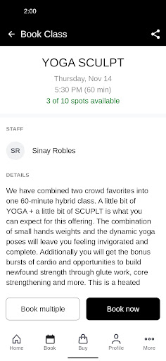 Society Yoga Screenshot