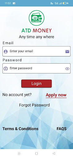 Android application ATDMoney Salaried Loan app screenshort